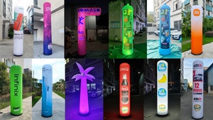 Colonne Gonflable Personnalisée Lumineuse Géante pour Événements Extérieurs, Célébrations Nocturnes et Publicité – Direct Usine - Product Image 2