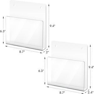 Bespoke rõ ràng <span class=keywords><strong>Acrylic</strong></span> từ chủ tập tin Treo Tường Tổ chức cho Tạp Chí tài liệu - Product Image 6
