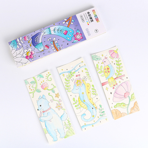 Libro <span class=keywords><strong>da</strong></span> <span class=keywords><strong>Colorare</strong></span> con Acquerelli a Tema Foresta Magica per Bambini, Libro di Pittura ad Acquerello con Pigmenti e Pennello Integrati per Ragazzi e Ragazze - Product Image 2