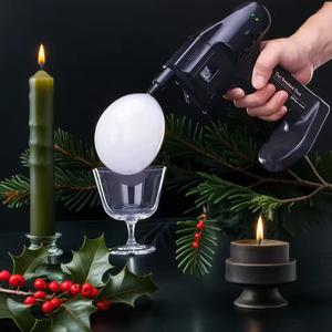 El Mejor Kit de Pistola de Humo Eléctrica Portátil y Duradera de Plástico para Bartenders con Logotipo Personalizado y para Vino - Product Image 1