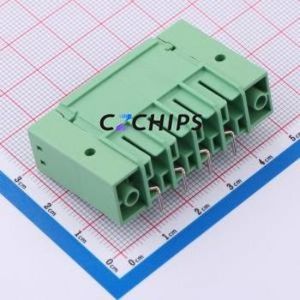 1720819 Plug-in Terminal Block Through hole Component (THT),P=7.62mm Connector 7.62mm Green Straight Pin 4P - Product Image 2