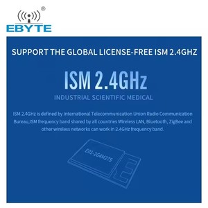 Ebyte ODM E01-2G4M27S Small size 16MHz crystal PA LNA SMD wireless module 27dBm 2.4GHz nRF24L01P chip Wireless RF Module - Product Image 4