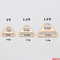 Connecteur de sangle réglable en métal personnalisé avec boucle coulissante triangulaire pour bagages, sacs à dos et sacs à main