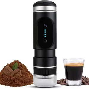 All in One DC 12V Multifunctional USB Instant Espresso Coffee maker Electric Mini Capsule Portable Coffee Machine for Car