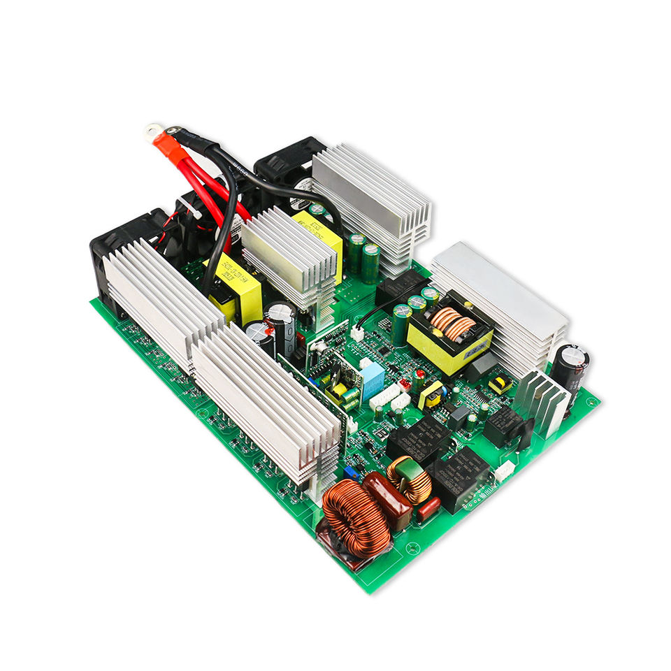 1500W Dual 30A Bidirectional Inverter PCBA Core Control Board Portable ...