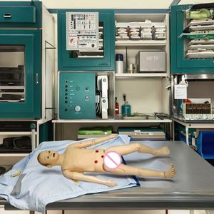 Mannequin pour enfants de 5 ans en PVC, contrôle informatique avancé de la réanimation cardiopulmonaire (RCP), intelligence <span class=keywords><strong>numérique</strong></span> élevée, ACLS complet pour enfants - Product Image 3