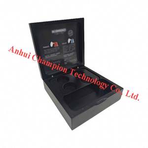 Organizador Café Artesanal 3 Ranuras Madera Marca - Product Image 5