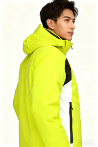 <span class=keywords><strong>Veste</strong></span> <span class=keywords><strong>de</strong></span> <span class=keywords><strong>ski</strong></span> imperméable coupe-vent à <span class=keywords><strong>capuche</strong></span> avec protection 10 000 mm, design unisexe - Product Image 5