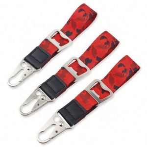 Brand New Custom Sublimation Print Logo Keychain Lanyard Metal Bottle Opener Hotel Bar Tag Promotional Carabiner for Business - Product Image 5