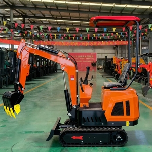 Mini-excavatrice SDLOT neuve <span class=keywords><strong>de</strong></span> 1 tonne avec moteur diesel Kubota, livraison gratuite, rotation à 360 degrés, godet standard pour usage en jardinage - Product Image 4