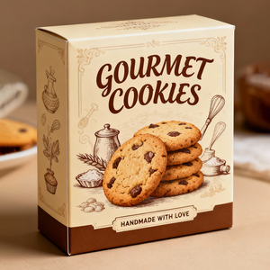Boîte en papier pliable personnalisée en matériau recyclable avec logo de marque pour l'emballage de produits alimentaires et de thé - Product Image 4