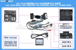 Marco de Radio con Pantalla Táctil Marrón de 9 Pulgadas para Automóvil, Marco de Audio con GPS para Mercedes Clase C W204 2007 <span class=keywords><strong>2008</strong></span> 2009 2010 2011 2012 2013 2014 - Product Image 4