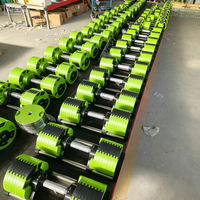 Haltères réglables rapidement, ensemble d'haltères en acier avec plaques de 5 lb d'intervalle pour usage domestique, commercial et entraînement en salle de sport publique
