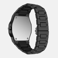 Montre de luxe pour homme 2025, noire, avec fonction Azan, pour la prière islamique, heure religieuse arabe
