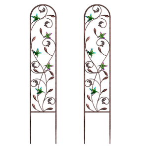 Treillis de jardin métallique à ancrage profond, résistant aux intempéries, pour l'entraînement vertical des arbres fruitiers en <span class=keywords><strong>espalier</strong></span>, intérieur/extérieur - Product Image 1