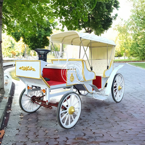 Carrozze Turistiche 2026, Carrozze a Cavalli Europee, Carrozza Elettrica per Matrimoni OEM - Product Image 1
