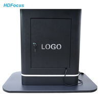 HDFocus meja permainan pintar kopi, layar Lcd interaktif Multi sentuh tahan air dengan sentuhan untuk Mall Restoran 43 inci
