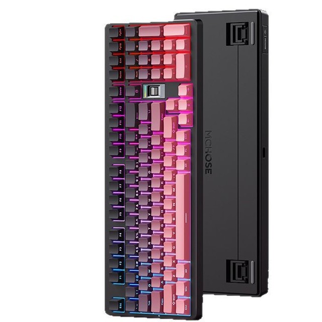 MCHOSE G98V2 Customized Mechanical Keyboard Gasket Structure Three-mode Hot-swappable Gaming Mechanical Keyboard