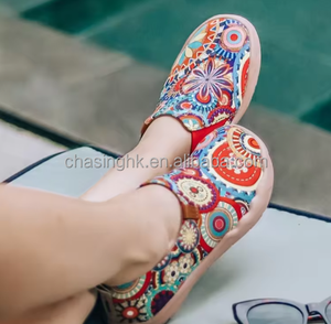 Baskets en toile tendance style marche à une jambe, rehaussantes, avec empeigne en maille tissée respirante et semelle intermédiaire en caoutchouc souple - Product Image 3