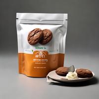 Bolsa con fuelle lateral de lujo para mezcla de frutos secos, de grado alimenticio, lista para envasado con nitrógeno, con cierre de cremallera de plástico Mylar personalizado, venta al por mayor a granel