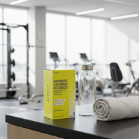 Poudre d'électrolytes S-Electrolytes, faible teneur en sucre, poudre d'hydratation sportive pour adultes, hommes et femmes, électrolytes et complexe B en poudre