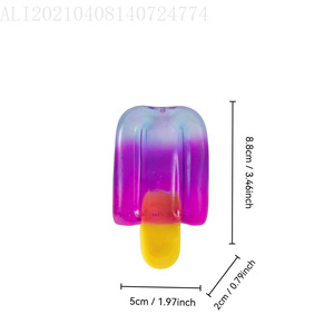 ของเล่นบีบไอศกรีมมอลต์น้ำตาล นีด โอ้ ไอศกรีมป๊อปซิเคิล ของเล่นคลายเครียด ของเล่นบีบคลายความกดดัน สำหรับเด็กและผู้ใหญ่ - Product Image 4