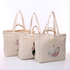 Sac fourre-tout en toile de coton réutilisable avec logo personnalisé brillant, écologique, en promotion - Product Image 5