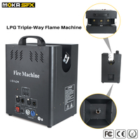 Feu de machine à flamme triple voie MOKA SFX H-E03A GPL pour la machine à incendie à gaz de club d'événement