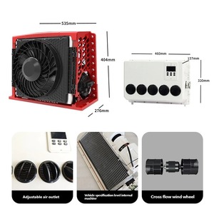 เครื่องปรับอากาศจอดรถอัจฉริยะ OEM 12V 24V ประหยัดพลังงาน เงียบสงบ สำหรับโรงงานและที่จอดรถ - Product Image 2