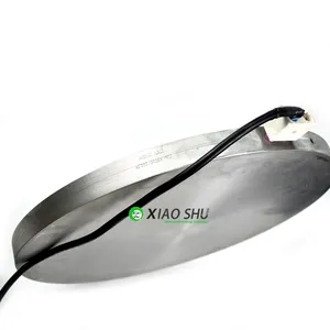 Aquecedor elétrico personalizado de alumínio fundido XIAOSHU 220V 3000W Diâmetro 450mm com plug
