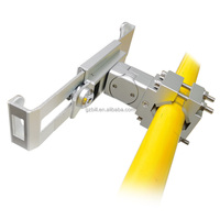Support de montage de tuyau de tablette avec support de verrouillage de sécurité pour chariot à provisions pour ipad Air Pro 11/10.9/10.5/10.2/9.7/8.3/13/12.9 pouces