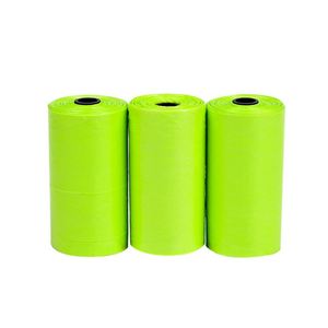 Wholesale Custom Logo Disposable Eco-Friendly Dog Poop Bags Plastic <b>Compostable</b> Waste Garbage with Scent - Product Image 1