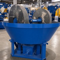 Machine de broyage à tambour humide pour l'équipement de traitement des minerais d'or