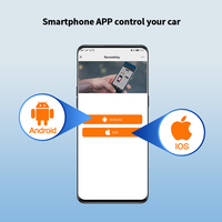 Module GPS de contrôle EASYGUARD 2G 4G Smartphone APP uniquement compatible avec le traqueur GPS Easyguard série Ec002 ou Ec002pp