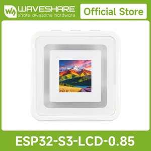 ESP32-S3 บอร์ดพัฒนาหน้าจอ LCD ขนาด 0.85 นิ้ว ความละเอียด 128*128 ไมโครโฟนคู่ รองรับ 2.4GHz Wi-Fi และ BLE 5 K580 - Product Image 6