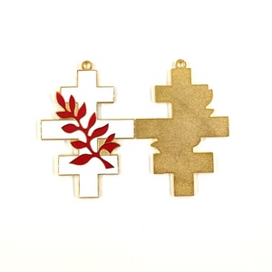 Pasado Muy Eminente Gran Maestro Gr. Enc.(TRIPLE CRUZ) Medallón de Joya de collar de Caballeros Templarios de 2,5" - Product Image 2