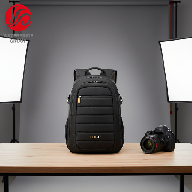 Factory Small Quantity Customize Professional Travel Camera Backpack Digital Gear & Camera Bag with Divided Insulated Holder