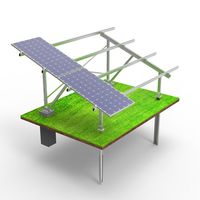 Support en aluminium pour panneaux solaires photovoltaïques, structure de montage pour panneaux solaires, support de montage pour énergie solaire