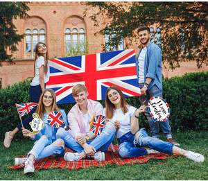 2021 Креативные украшения для романтической вечеринки в Лондоне, реквизит для фотобудки с разъемом Союза - Product Image 5