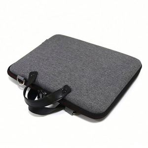Custom Durable Portable Business Hard Shell Laptop Sleeve Case with Handle - Product Image 1
