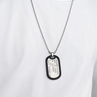 Meijia DT-A-05 – Pendentif personnalisé pour chien avec logo du fabricant, ensemble de plaques d'identification vierges en acier inoxydable, estampage, électroplaqué, sérigraphie