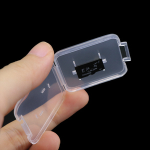 Yuzmei 4.5mm nhựa mỏng container SD Thẻ trường hợp NM TF <span class=keywords><strong>CF</strong></span> chủ thẻ OEM Mini thẻ nhớ nhựa tổ chức trường hợp - Product Image 3
