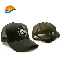 Gorras de malla con logotipo bordado 3D para hombre, 5 paneles, diseño clásico personalizado, alta calidad, venta al por mayor