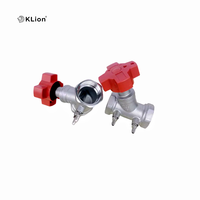 Válvula de Control de Equilibrio Estático Manual de Acero Inoxidable 304 KLION con Bloqueo Digital, Certificación ISO OEM DN15-DN50 para Tuberías de Agua Caliente y Aire