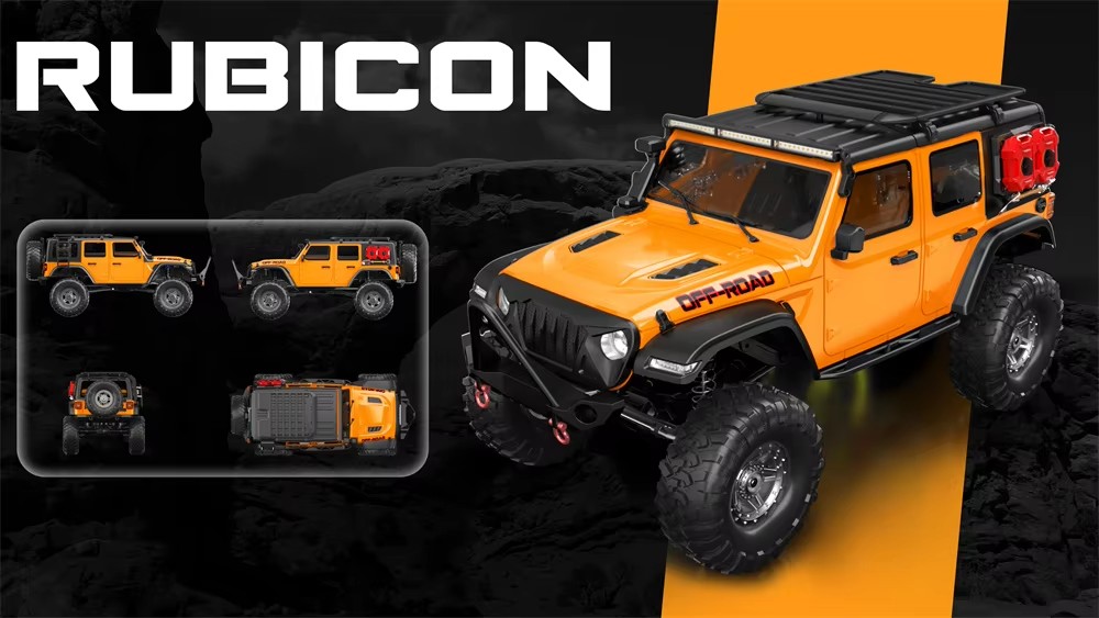 HB 1/10 RC Car - Ultimate Rock Crawler Remote Control Vehicle