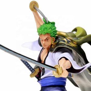 Figura Anime 24cm personalizzata in PVC resina di alta qualità Action & Toy Collection Figure di un pezzo <span class=keywords><strong>bounty</strong></span> Wano Roronoa Zoro Figure - Product Image 2
