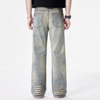 Jeans pour hommes de la meilleure qualité, dropshipping, nouveau design, jeans en denim pour hommes, en stock