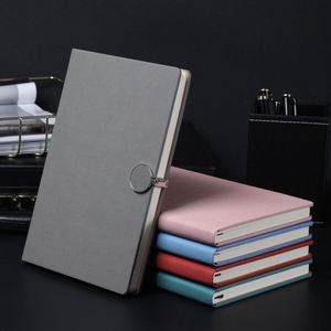 A5 Round Buckle Simple Office Notebook Business Notebook with Custom logo Print - Product Image 2