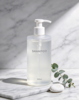 OEM 300ml Gel Sampo Herbal Melembapkan Bebas Silikon Hipoalergenik untuk Semua Jenis Rambut