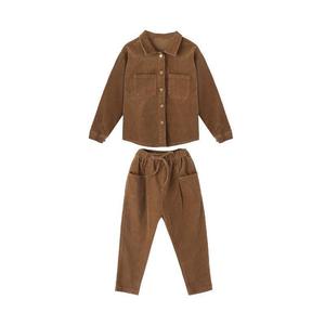 Derniers Ensembles de Pantalons de Survêtement Tendance pour Filles, Vêtements Uniques pour Enfants avec Motifs, Fournisseur Chinois Baju Anak - Product Image 1